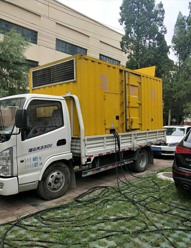 温州发电车出租-柴油发电机组排烟系统设计要求及其考虑因素